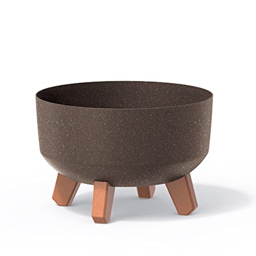 Macetero Color Café,Sin Depósito , Colección Gracia De 23,5 X 23,5 X 15,5 Cm, Capacidad De 3,8 L. Macetero Color Café,Sin Depósito , Colección Gracia De 23,5 X 23,5 X 15,5 Cm, Capacidad De 3,8 L.