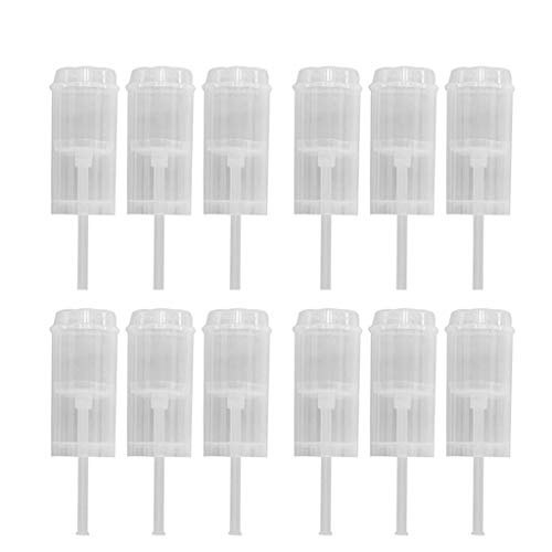 Yintiod Pack of 50 Cake Pop Containers, Clear Push Pops with Lid and Shooter