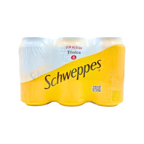 Pack de Schweppes Tônica Sem Açúcar 350ml 6 unidades