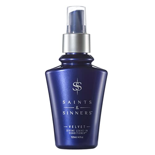 Saints & Sinners Velvet Divine Leave-In Conditioner Hair Detangler Spray For Dry, Damaged Hair 4Oz #TOP23