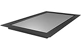 Panoroof Toughened+ dreifach verglastes Dachfenster Flachdachlaterne Dachlaterne, selbstreinigendes Glas (500 mm x 500 mm)