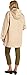 Tommy Hilfiger Damen Parka Cotton Hood Trenchcoat, Beige (Beige), 38