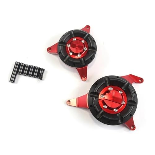 Couvercle de moteur Z800 aluminium CNC haut de gamme protection stator rouge