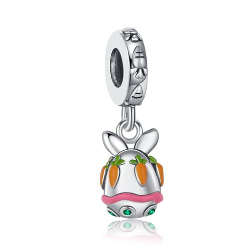 Charm lapin de Pâques KEQ en argent pour sublimer vos tenues