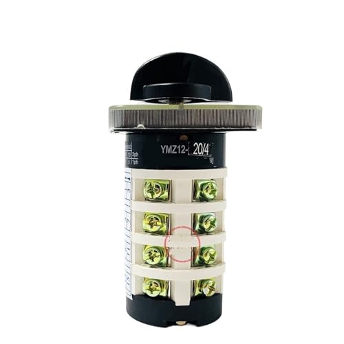 Interruptor YMZ12-20/4 de 4 polos con contacto plateado 2