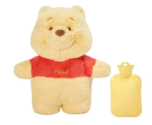 Bolsa Térmica Ursinho Pooh, Uso Quente ou Frio, para Cólicas e Dores Musculares, com Revestimento Macio