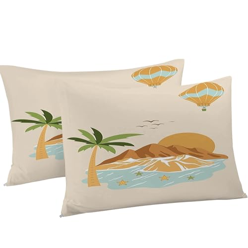 Housse de couette 160x200 fermeture éclair parure microfibre - 8