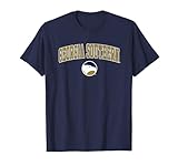 Georgia Southern Eagles Arch Over Navy Officially Licensed T-Shirt