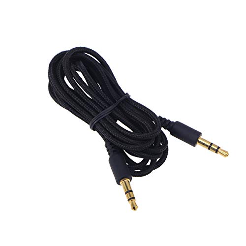 EPIGEIST Cable de Audio Auxiliar de Metros con Conector Macho Macho Extensión de Auriculares Compatible con Smartphones Tabletas y Altavoces Diseño de Nylon Flexible y Transmisión Estéreo