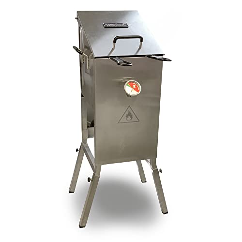 Comparison: Best Fish Fryer Outdoor 3 Bayou Classic 700-701 4-gal Stainless Bayou Fryer Includes 2 Stainless Mesh Baskets Fry Thermometer Drain Valve High Pressure Regulator w/ 48-in Stainless Braided LPG Hose