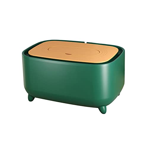 F Fityle Estuche calentador de papel, calentador de toallitas para niños, cubierta de caja de calentamiento de servilletas para viajes al aire libre, verde