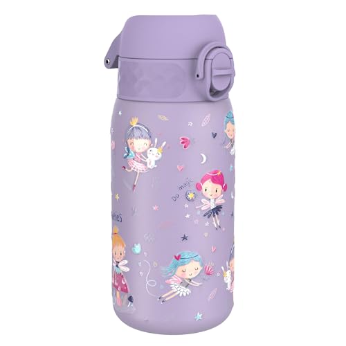 ion8 Botella De Agua, Acero Aislada Al Vacío, 320 ml (11oz), Hadas