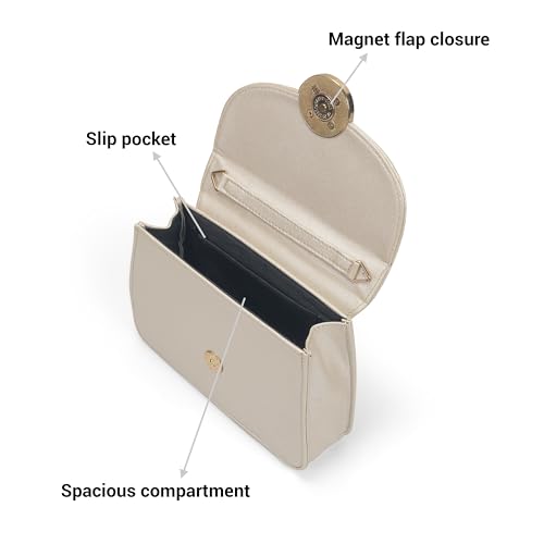 Image of Mochi Women Formal PU Soft Body Lock closure Solid Sling Bag with 1 Pocket and 1 compartments