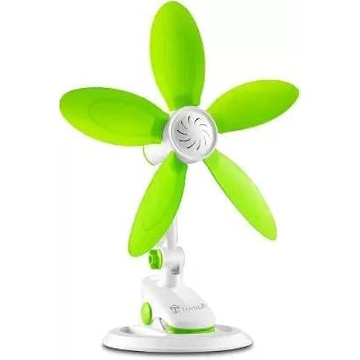 TANTRA Wave Plus Smart Portable Table Fan (3-in-1 style: clip,wall-mount or detachable table stand) Silent Portable Clip Fan