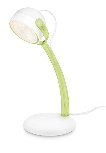Preisvergleich Produktbild Philips myLiving LED Schreibtischleuchte Dyna, grün / weiß