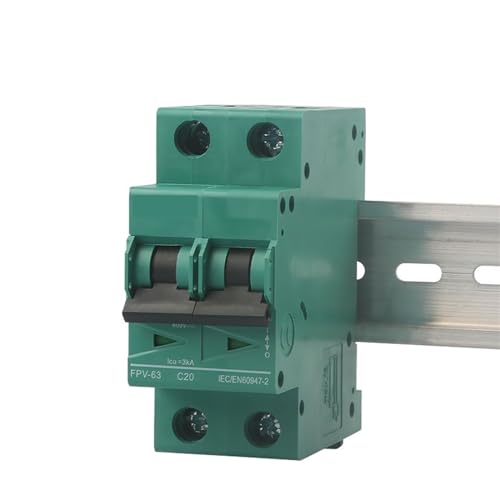 Interrupteur de protection PV 800V DC, un disjoncteur solaire 2P robuste de calibre 25A