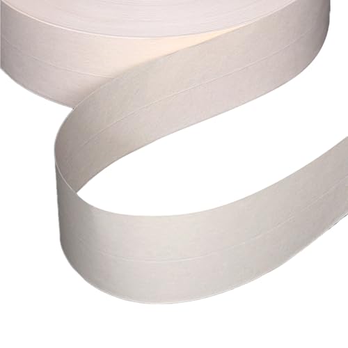 SopimusZ 50MM*75M Papier Fugendeckstreifen Papier-Bewehrungsstreifen Reißfest,Fugenband für Gipskartonplatten im Trockenbau