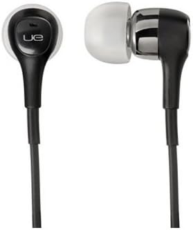 Logitech Ultimate Ears 350vm Bundle with Smartphone Adapter, Protective Hard Case, Comply Foam Tips, 5 pairs of soft ear cushions and Shirt Clip