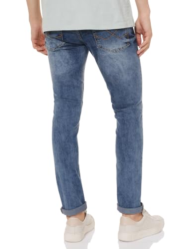 Image of WROGN Men's Slim Fit Jeans | Mid Rise | Jeans for Man