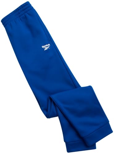 Reebok Boys Sweatpants - Soft Performance Fleece Boys Joggers Athletic Pants with Elastic Waist & Pockets (Sizes Run Small)