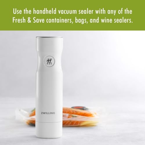 Image of ZWILLING Fresh & Save Handheld Food Saver Vacuum Sealer Machine for Easy Storage