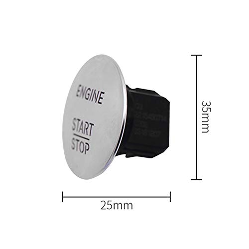Yorten Keyless Go Start Stop Push Button Chave de ignição do motor 2215450714 Compatível com Benz W1