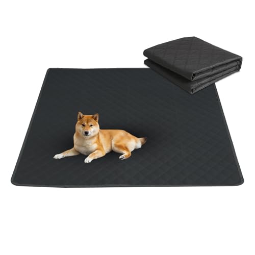 Image of Washable Pee Pads for Dogs 34 inchx36 inch Reusable Puppy Pad Pet Training Pads, Waterproof Mat Non-Slip, Dog Pee Pad Whelping Pads Dog Mat-Playpen,Crate,Sofo,Car,Potty,Bed
