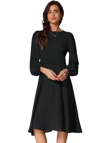 Robe décontractée invitée de mariage et soirées d'été en coupe midi fluide