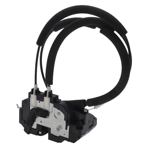 Image of X AUTOHAUX Replacement Front Left Driver Side Power Door Lock Actuator Motor with Cable for Nissan TITAN 2005-2012 Replace No.80501ZH01A /80501ZQ00B Black