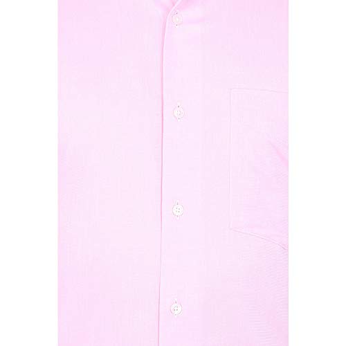 Image of Van Heusen Men's Regular Fit Formal Shirt (8907566270439 VHSF1M7683339 Light Pink Solid 39)