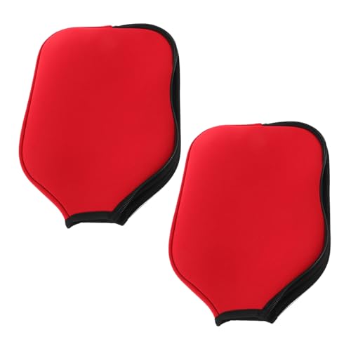 Yardwe 2pcs Paddle Racket Cover Waterproof Paddle Case for Neoprene Bag Shockproof Zipper