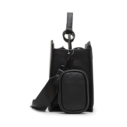 Image of Steve Madden EVELYNF Logo Plaque Top Handle