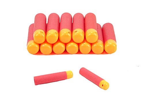 ToylandPack of 12-9.5cm Large Refill Foam Darts - Dart Gun Accessory Packs