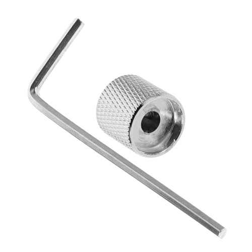 BESTonZON Bouton Incrustation de Cat's Eye avec Trou Du Volume Tonalité pour Guitares et Basses Électriques Accessoire Musical Élégant