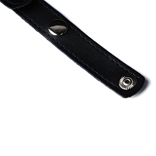 男性貞操帯アクセサリー PUレザーバンドコックケージ補助ベルト落下を防止調節可能な大人のおもちゃ - 画像5