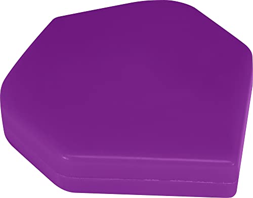 DESIGNA DARTS 3xBX159 | Pack of 3 Flight Shaped Finger Grip Wax for Darts Players, Purple