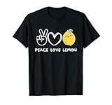 Peace, Love And Lemon Retro Lemon
