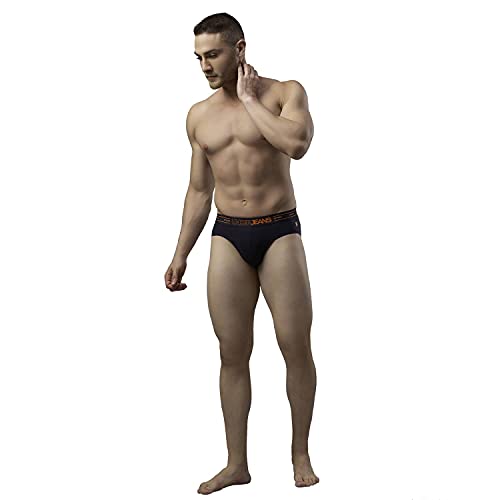 Image of Underjeans Men Cotton Blend Brief - Pack of 2