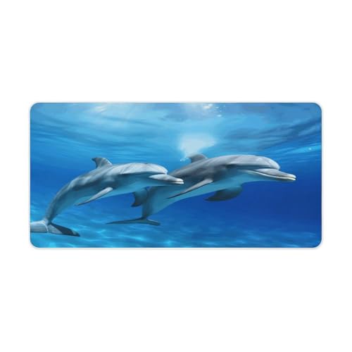 Alfombrilla para mouse grande rectangular impermeable de goma