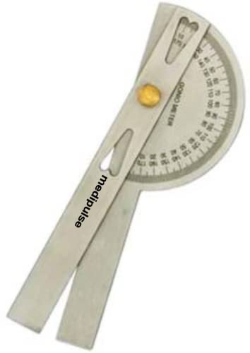 Image of Goniometer Meter Protector Professional Measurement Scale Stainless Steel (Small, Medium,Large) (Small)