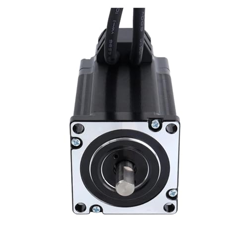 Nema 24 Stepper Motor 4.0Nm Servo Motor Encoder 1000PPR (4000CPR) 5A 2 Phase 4 Leads 10mm Shaft