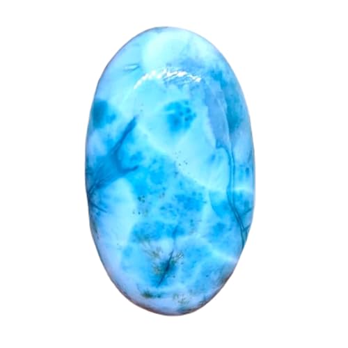 Larimar naturel bleu azur pour créer votre pendentif bohème chic fait main