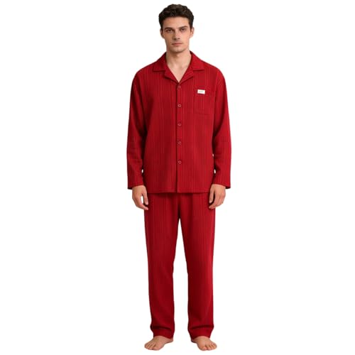 Ropa acogedora de dos piezas y pijama cómodo para dormir de algodón ligero