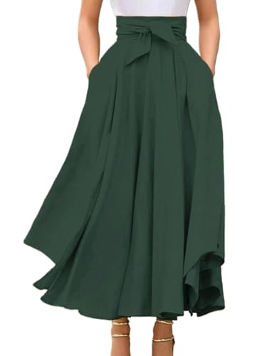 Women's 2025 Casual Maxi Long Skirts Elegant Skirt