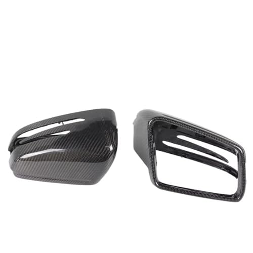 �T�C�h�~���[�J�o�[ �{���̃J�[�{���t�@�C�o�[�~���[�J�o�[ �u���b�N�~���[�J�o�[�I�[�o�[���C �ɓK������ W176 W246 W204 W212 W221 C117 X204 X156 �����p �Ԃ̃n�E�W���O�L���b�v(Real Carbon Fiber)