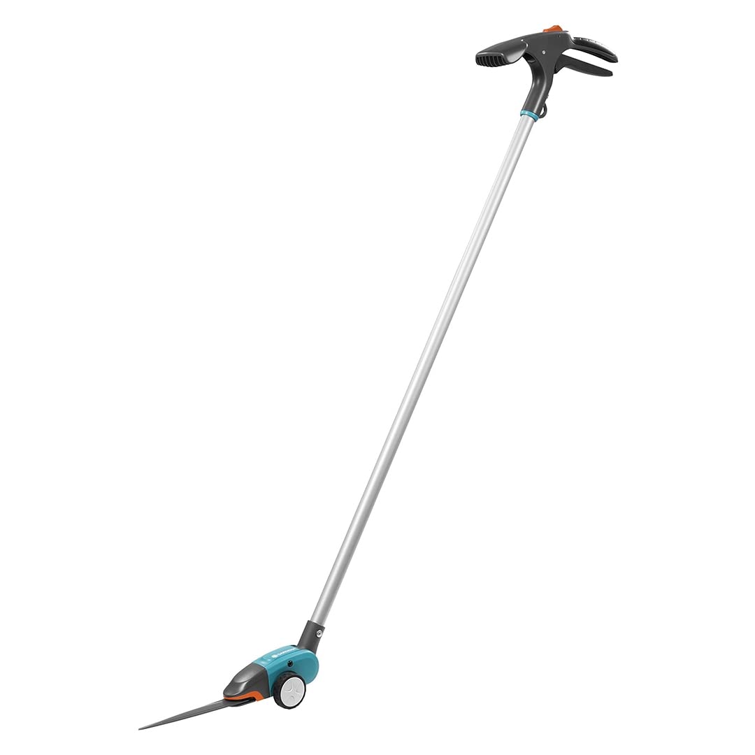 Gardena Comfort - Forbici per Erba, Manico Lungo, Colore: Turchese/Nero
