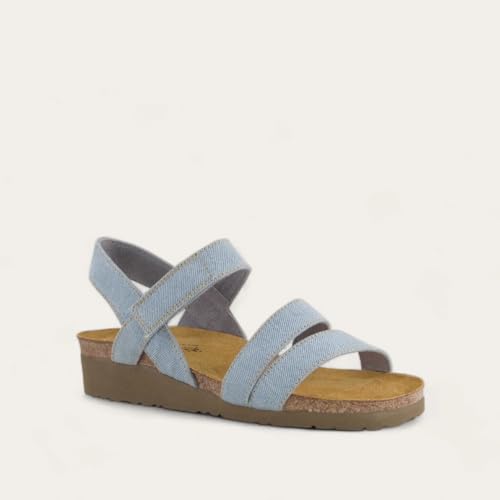 Image of NAOT Kayla Women's Sandals - Supportive 3-Strap Design with Backstrap, Cork & Latex Footbed - Arch Support - Travel-Friendly Comfortable Walking Sandals for All-Day Wear