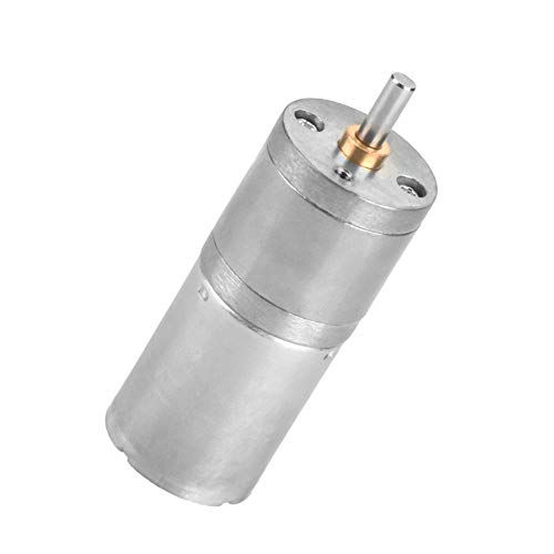 25GA-370 DC 12V Electric Gear Motor Reduction Motor for RC Car Robot Model DIY Engine Toys Outer Diameter 25MM (60 RPM)