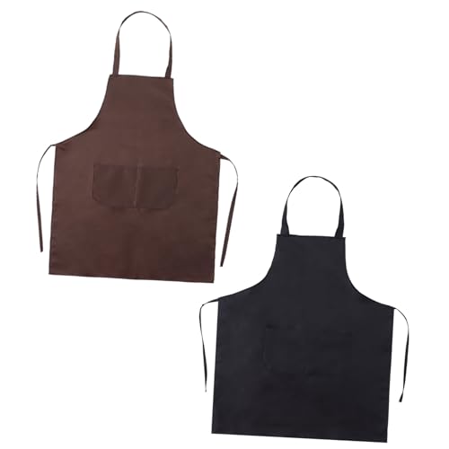 FOMIYES 1set Kitchen Apron Cleaning Apron Salon Aprons for Hair Stylist Painting Aprons Apron for Cooking Hairdressing Apron Bib Aprons Barbershop Apron Dish Aprons Barber Apron 12pcs