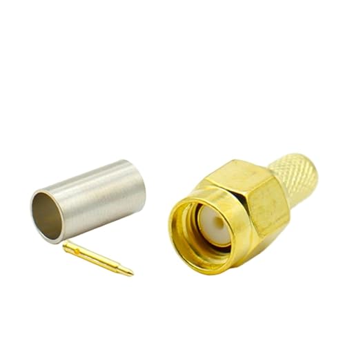 Connecteur SMA femelle 50 ohms pour réparer un câble coaxial RF RG174 cassé